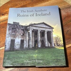 Ina Ruins of Ireland Coffee Table Book - Green and Gray